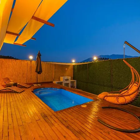 فيلة 2 Kisilik Ozel Havuzlu Luks Balayi Villasi, Mugla - Awz217 *