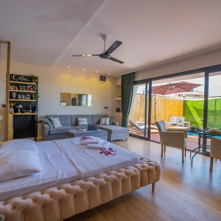 فيلة 2 Kisilik Ozel Havuzlu Luks Balayi Villasi, Mugla - Awz217